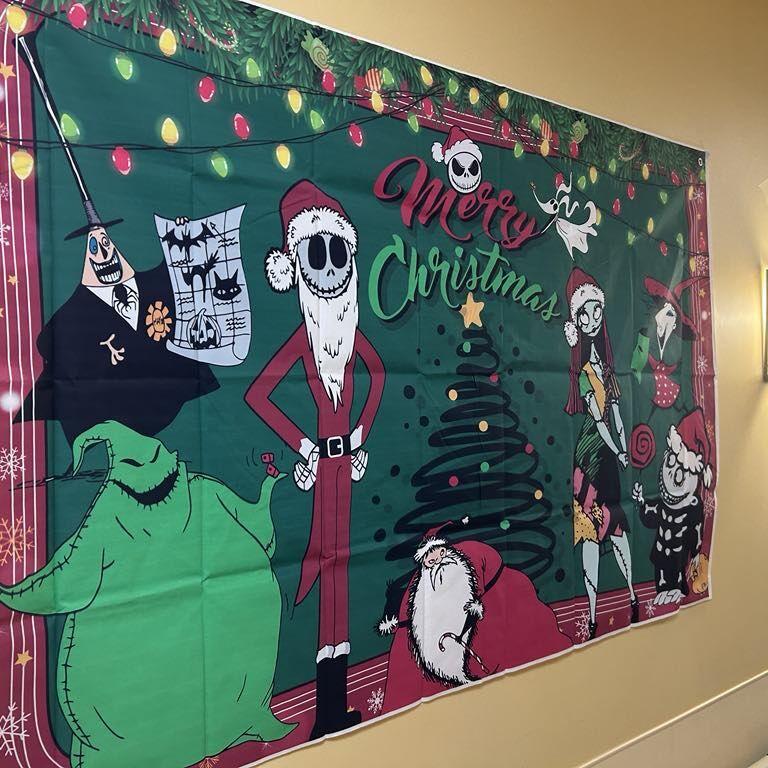 Home of the Innocents Christmas decorating